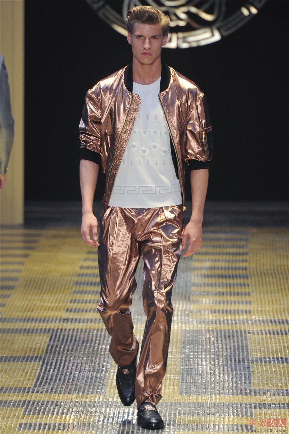范思哲Versace 2013春夏男装米兰时装周发布
