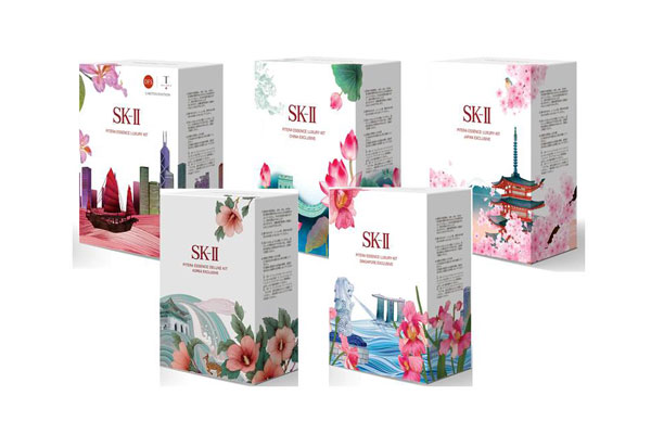 SK-II 亚洲五国纪念版限量礼盒免税店盛大开售