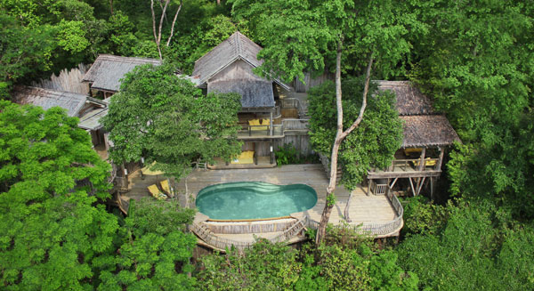泰国沽岛索尼娃奇瑞度假村体验生态奢华