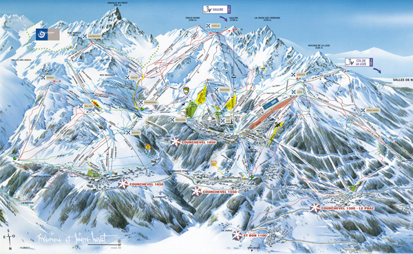 法国谷雪维尔+巴黎14日奢华滑雪之旅