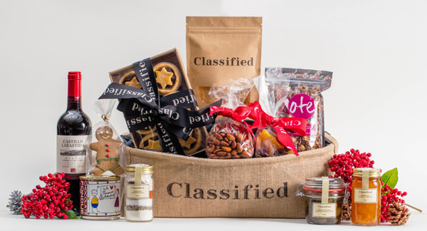 Classified 呈献一系列手工产品圣诞礼物篮