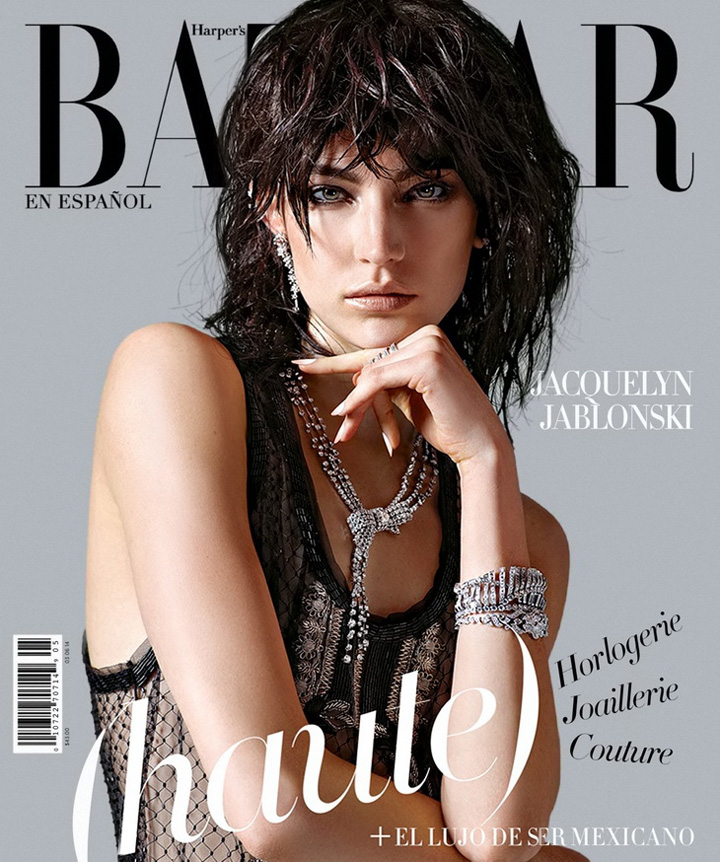 Jacquelyn Jablonski《Harper’s Bazaar》拉美版2014年5月号