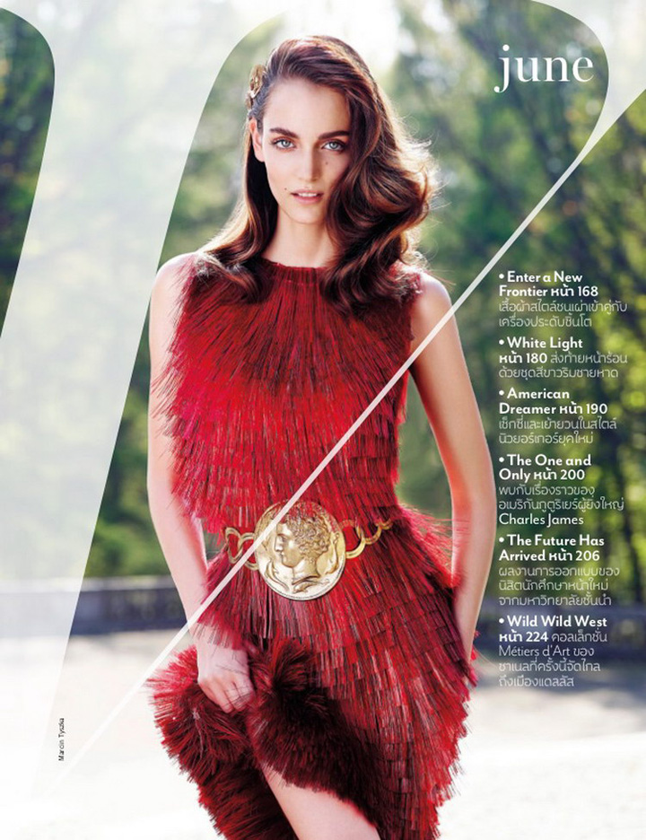 Zuzanna Bijoch《Vogue》泰国版2014年6月号
