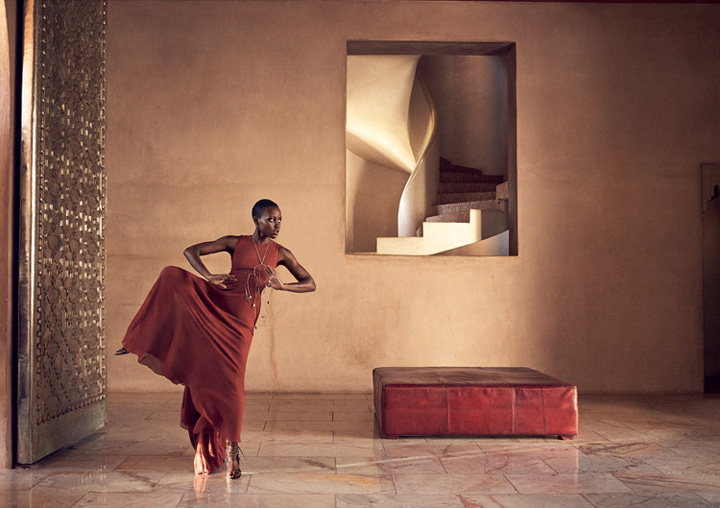 Lupita Nyong’o《Vogue》美国版2014年7月号