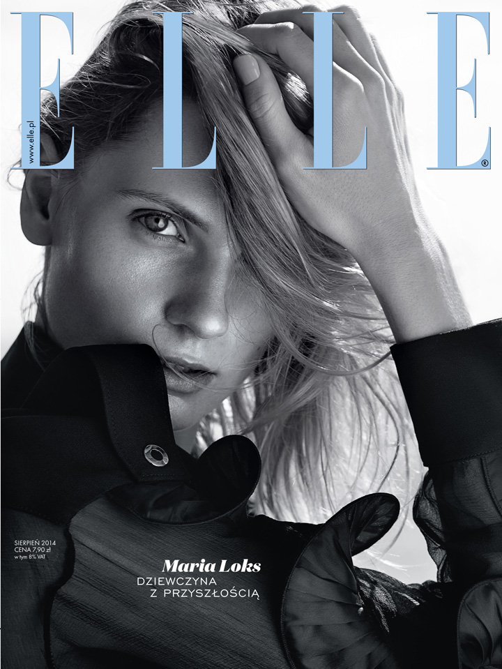 Maria Loks《Elle》波兰版2014年8月号