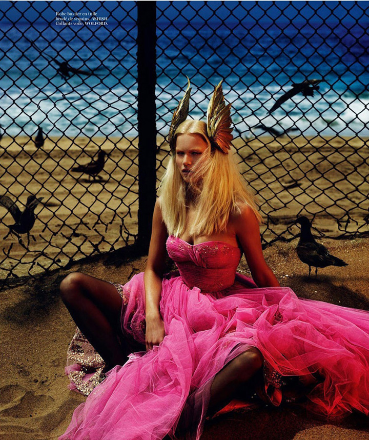 Anna Ewers《Vogue》法国版2014年8月号