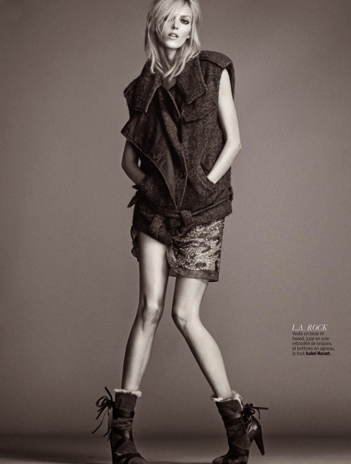 Anja Rubik《L’express Styles》2014年9月号