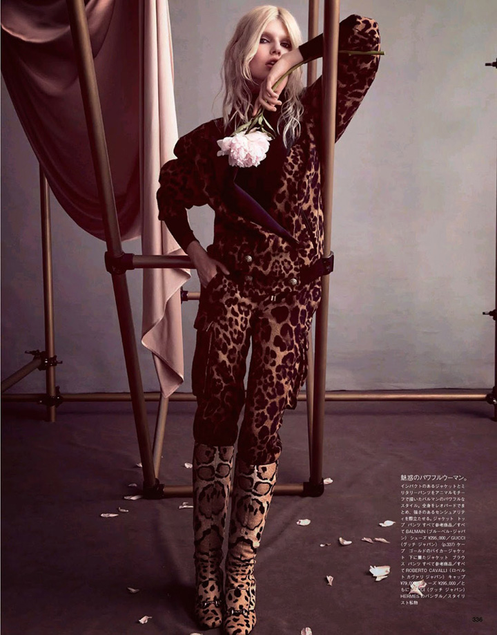 Ola Rudnicka《Vogue》日本版2014年10月号