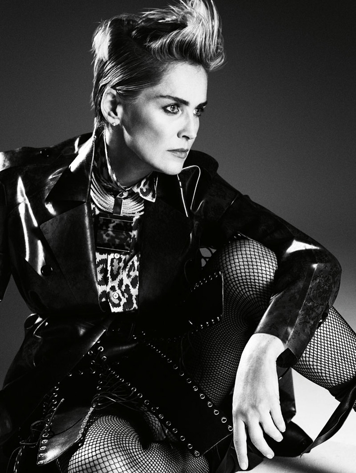 Sharon Stone《L’Officiel》澳大利亚版2015年2月号