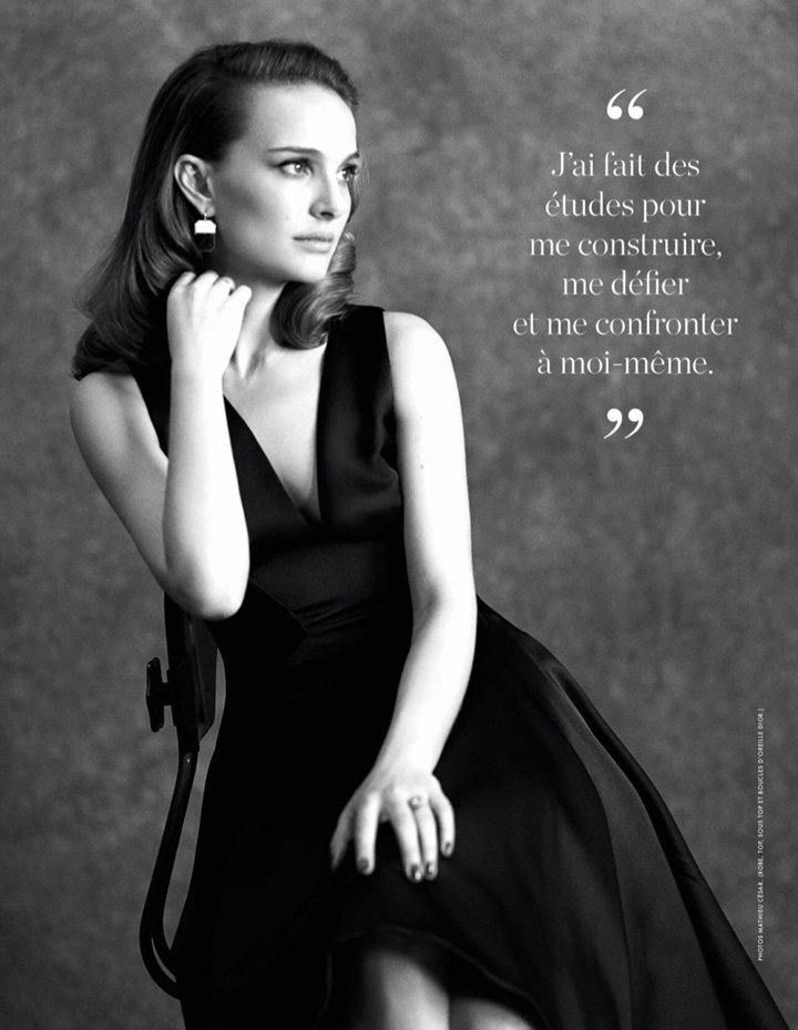 Natalie Portman《Elle》法国版2015年1月号