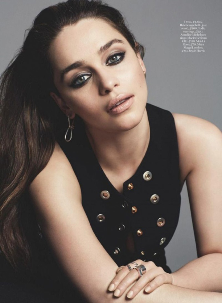 Emilia Clarke《Marie Claire》英國(guó)版2015年7月號(hào)