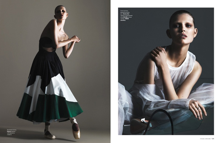 Ola Rudnicka《Vogue》乌克兰版2015年6月号