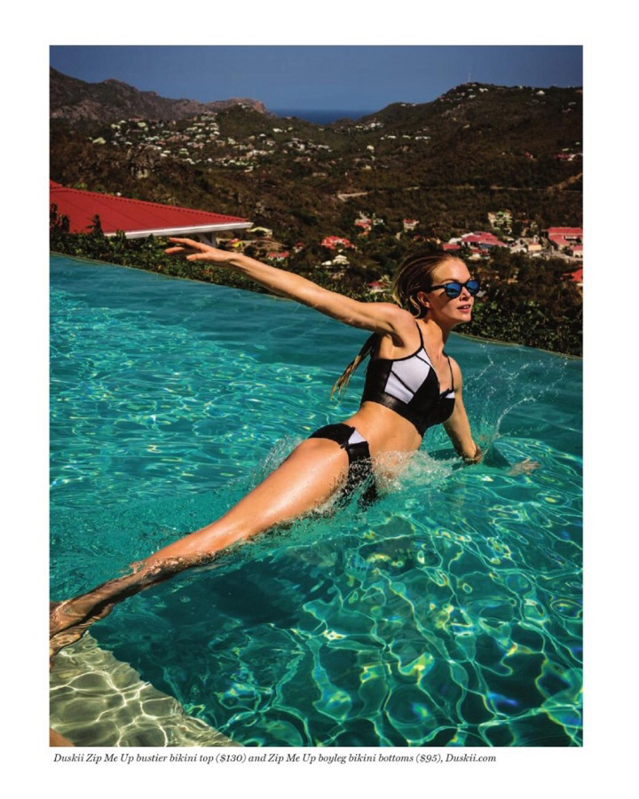 Lindsay Ellingson《The Daily Summer》杂志泳装写真