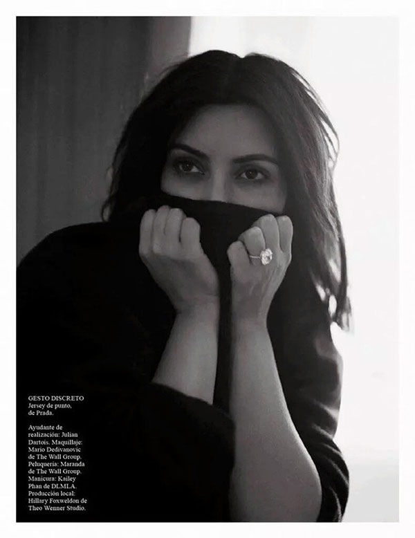 Kim Kardashian《Vogue》西班牙版2015年8月号