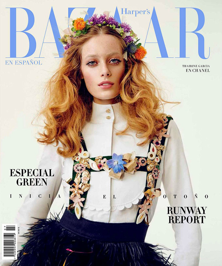 Thairine Garcia《Harper’s Bazaar》墨西哥版2015年8月号