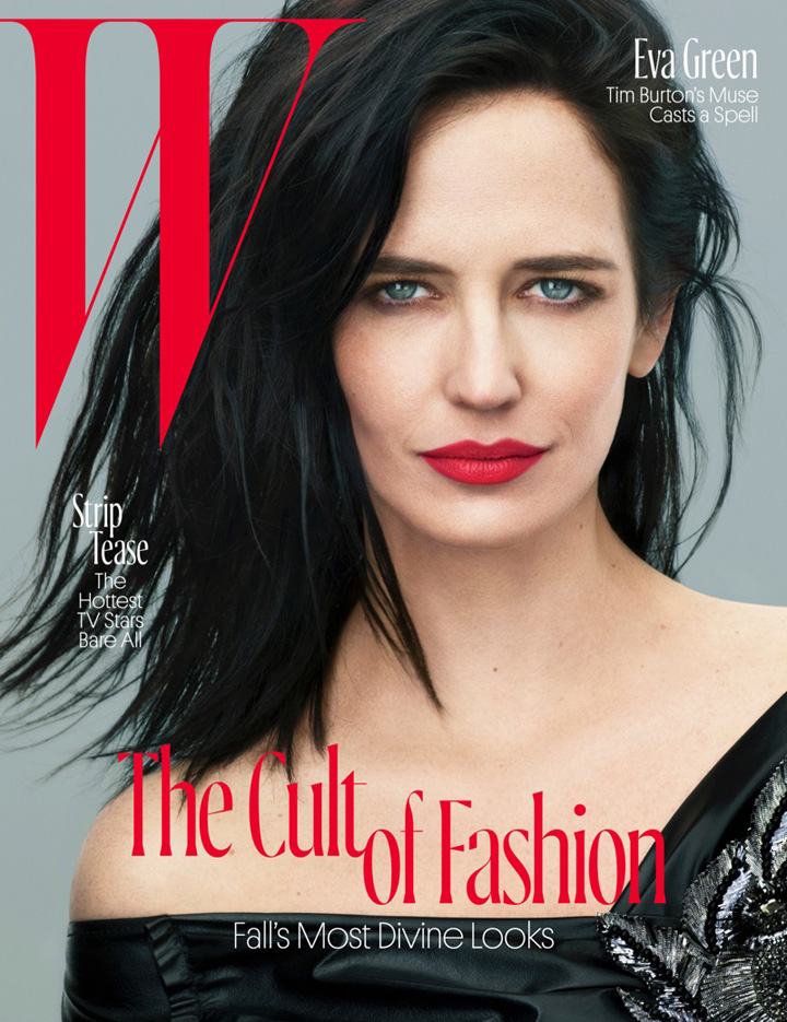 Eva Green《W》杂志2016年8月号