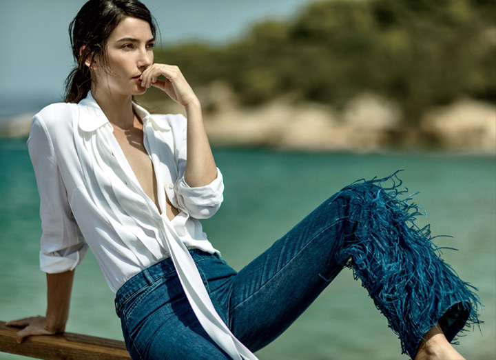 Lily Aldridge《Hamptons》杂志2016年8月号