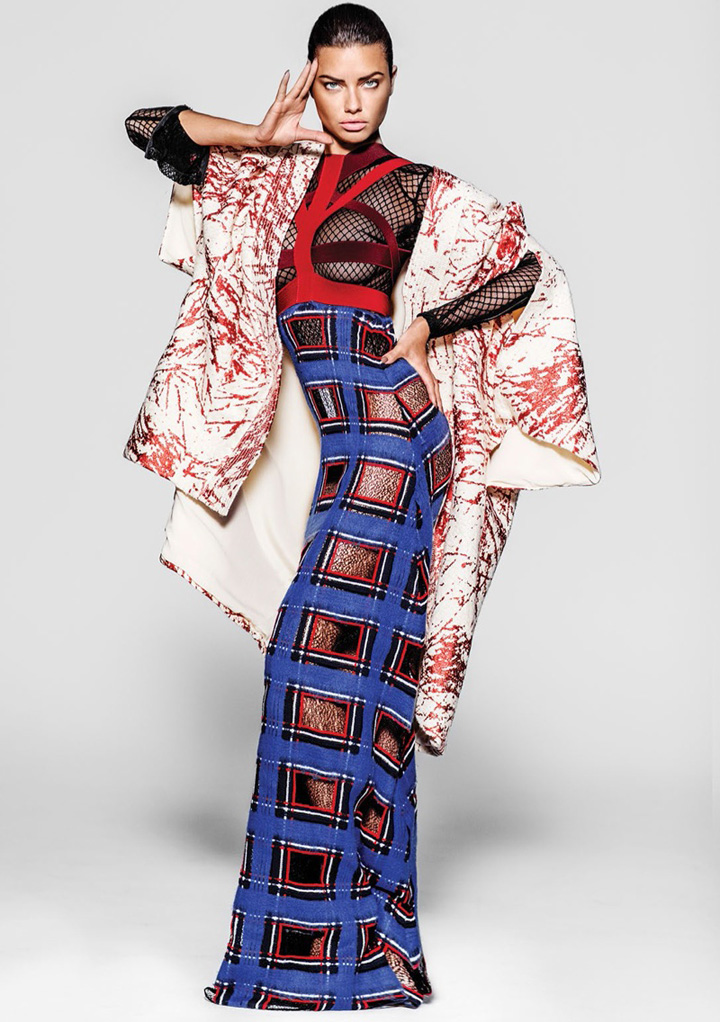Adriana Lima《Vogue》墨西哥版2015年7月号