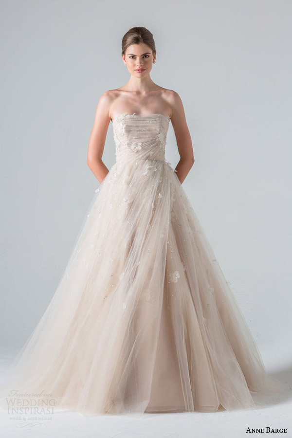美国知名婚纱设计师品牌Anne Barge 2015春夏
