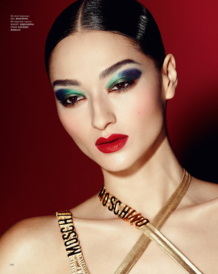Bruna Tenorio《Harper’s Bazaar》哈萨克版2015年7月号