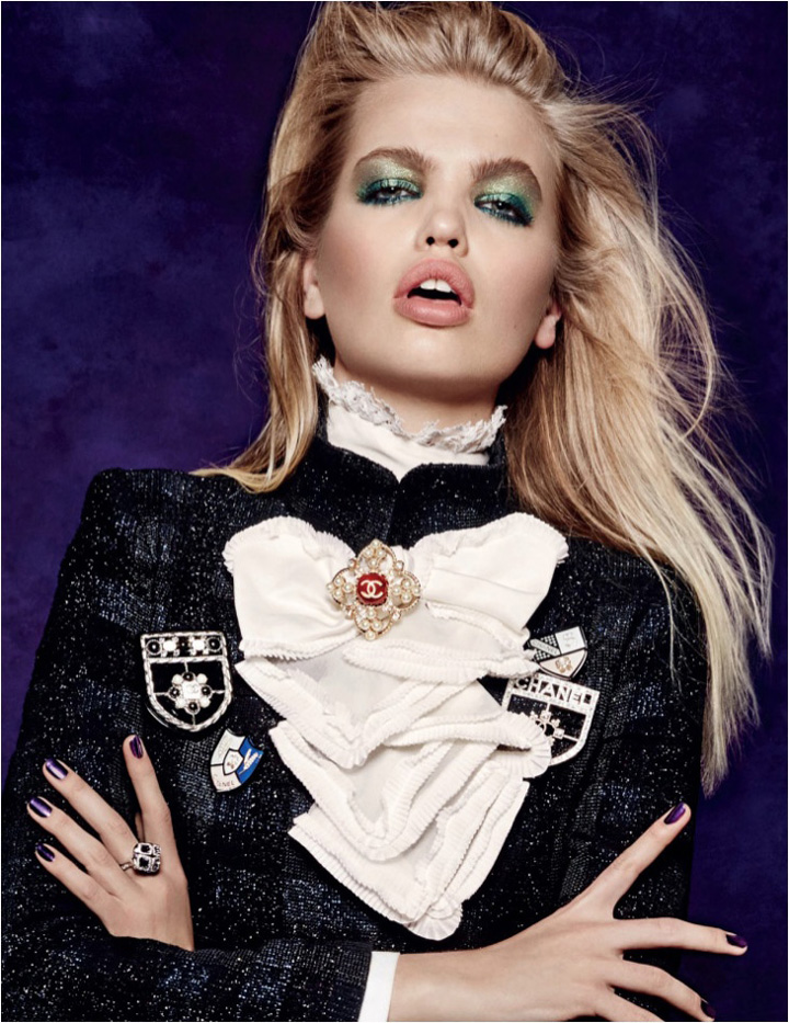 Daphne Groeneveld《Vogue》俄罗斯版2015年8月号