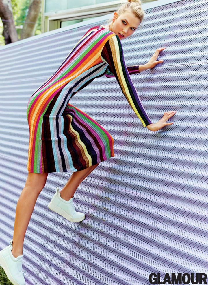 Karlie Kloss《Glamour》杂志2015年9月号