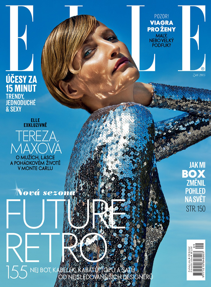 Tereza Maxova《Elle》捷克版2015年9月号