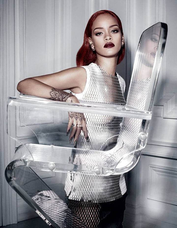 Rihanna《Dior》杂志最新写真大片