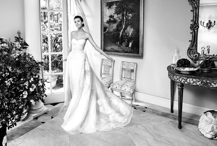 Carolina Herrera 2016春夏婚纱系列广告大片