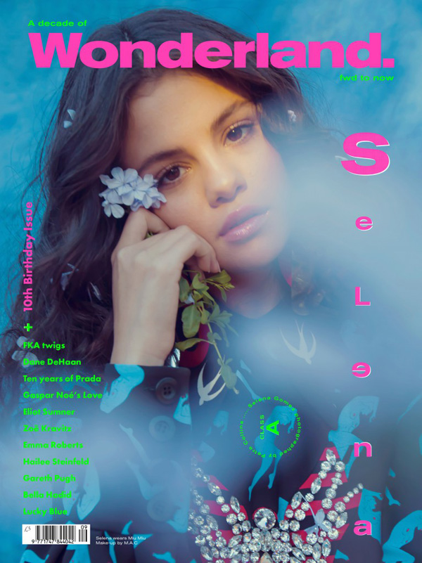 Selena Gomez《Wonderland》杂志十周年刊