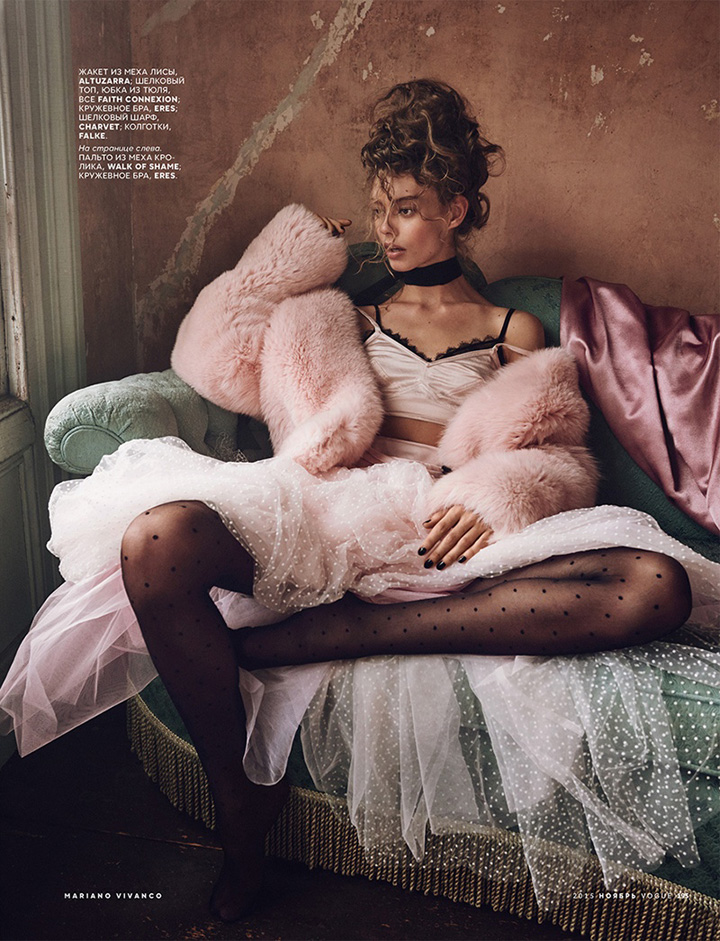 Ondria Hardin《Vogue》俄罗斯版2015年11月号