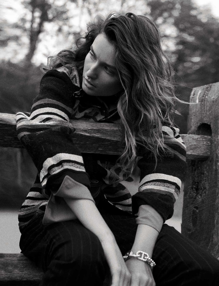 Andreea Diaconu《Vogue》西班牙版2015年10月号