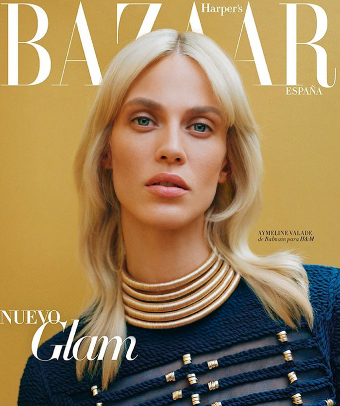Aymeline Valade《Harper’s Bazaar》西班牙版2015年11月号