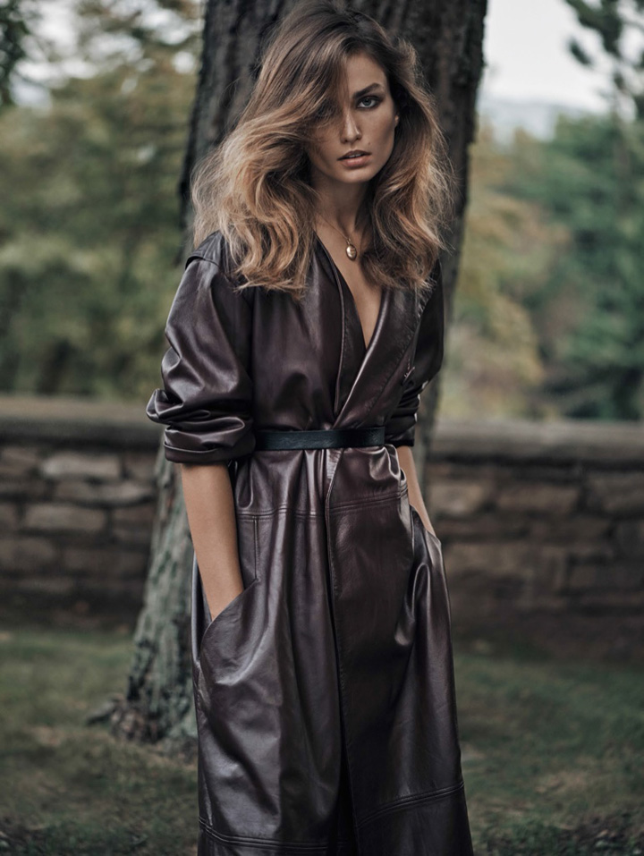 Andreea Diaconu《Vogue》中国版2015年11月号