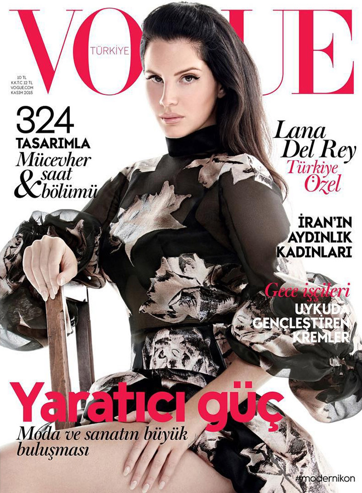 Lana Del Rey《Vogue》土耳其版2015年11月号