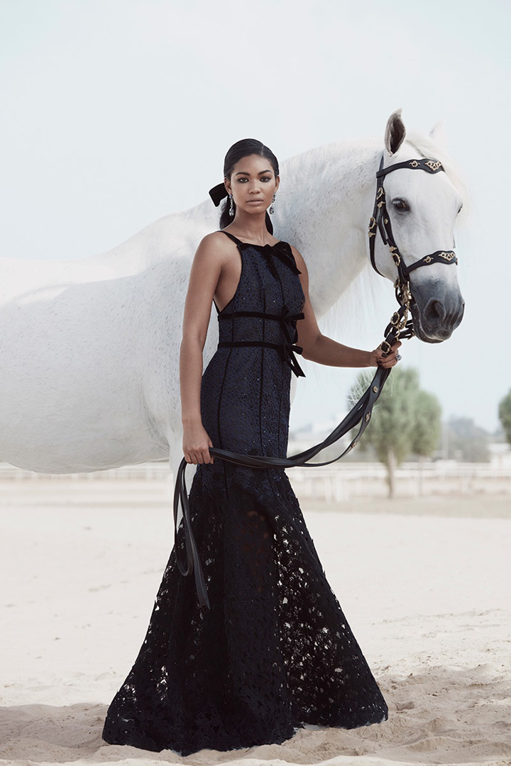 Chanel Iman《Harper’s Bazaar》阿拉伯版2015年11月号