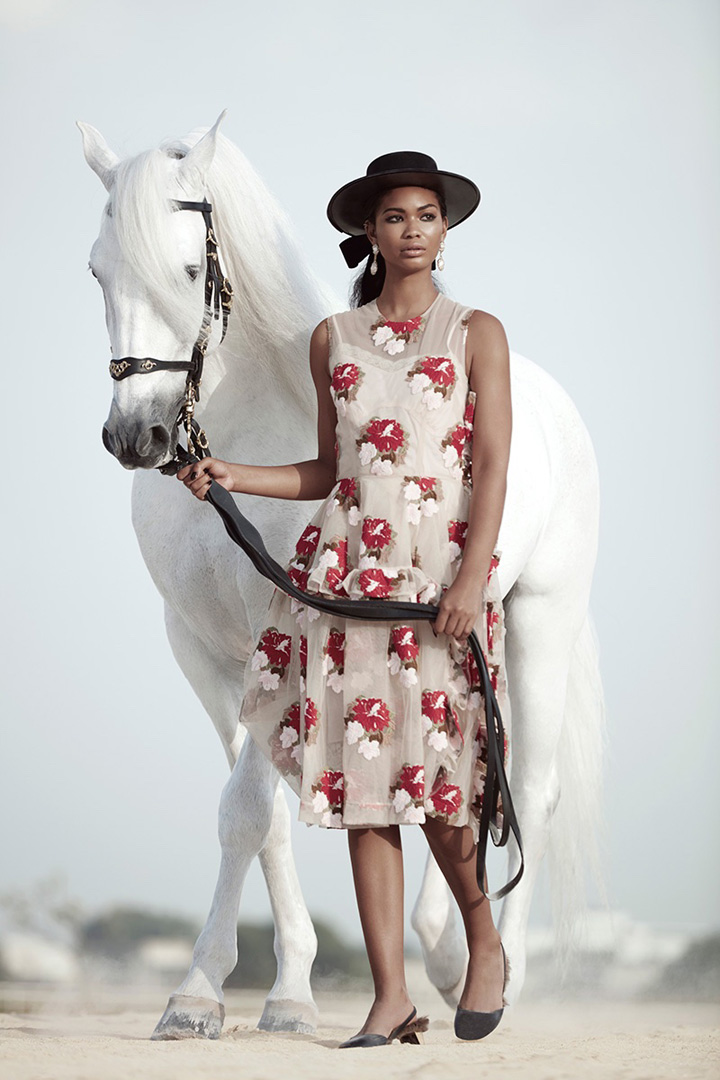 Chanel Iman《Harper’s Bazaar》阿拉伯版2015年11月号