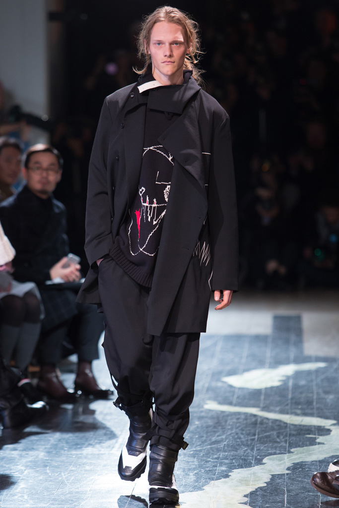 Yohji Yamamoto 2016秋冬男装流行发布