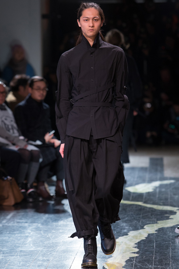 Yohji Yamamoto 2016秋冬男装流行发布