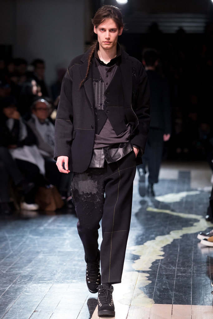 Yohji Yamamoto 2016秋冬男装流行发布