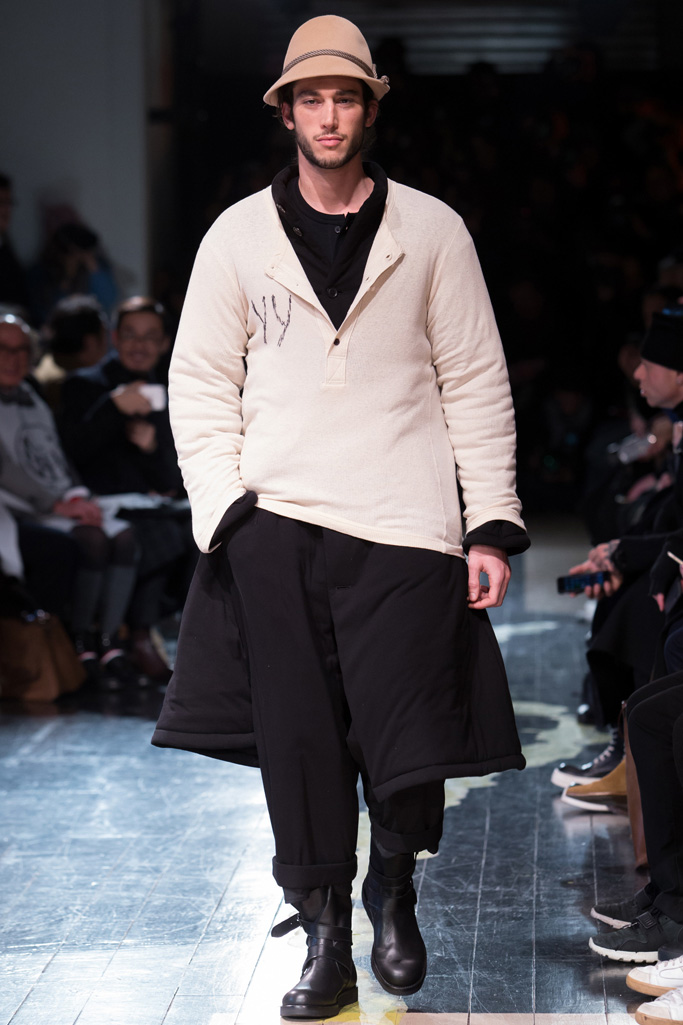 Yohji Yamamoto 2016秋冬男装流行发布