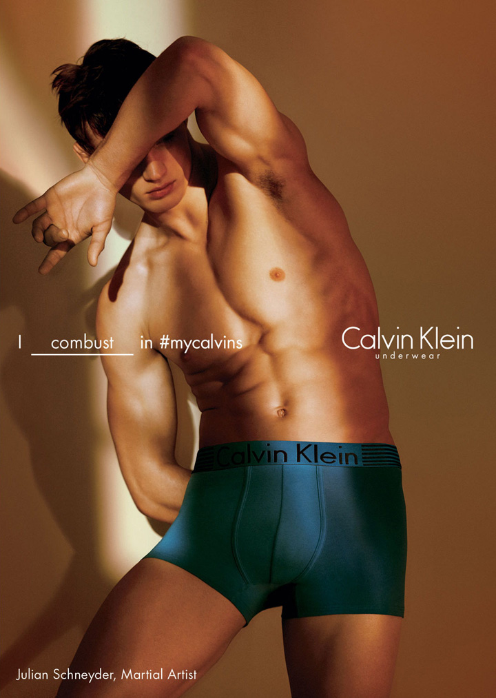 Calvin Klein 2016春夏内衣系列广告大片