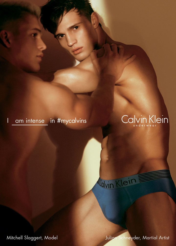 Calvin Klein 2016春夏内衣系列广告大片