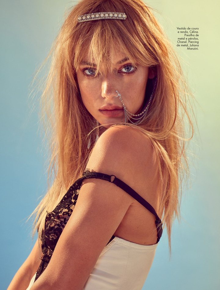 Hannah Ferguson《Elle》巴西版2016年4月号