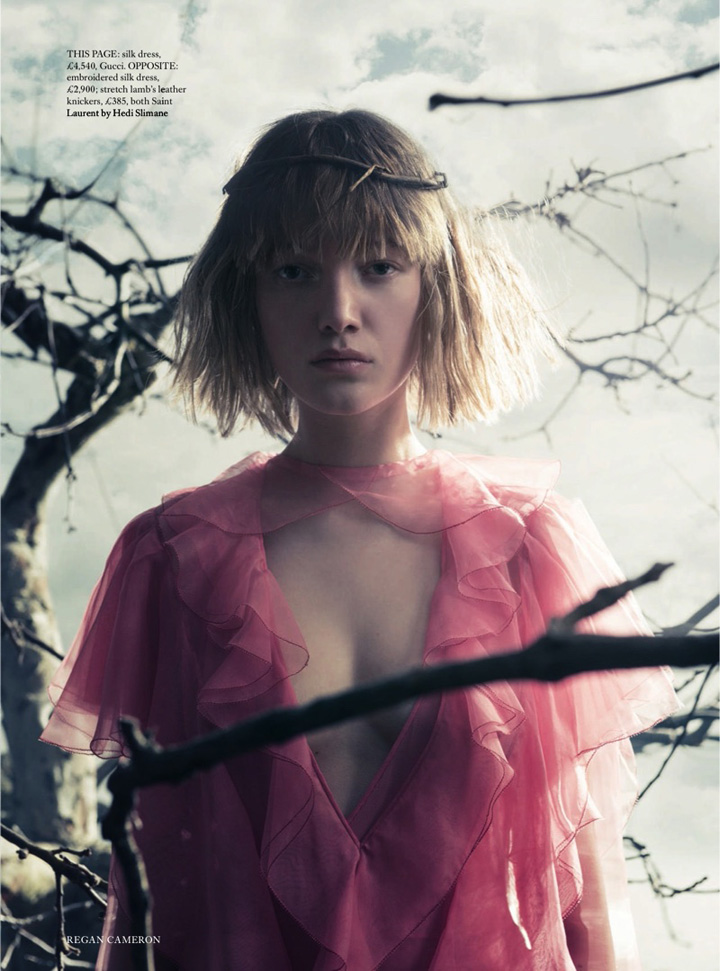 Lou Schoof《Harper's Bazaar》英国版2016年5月号