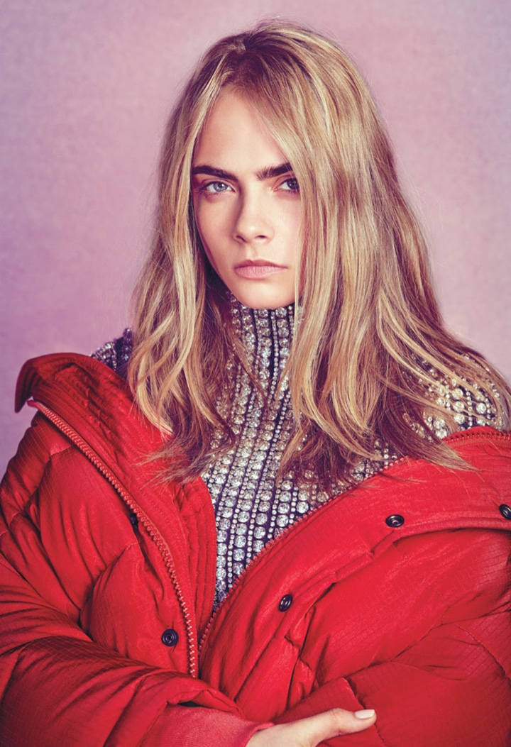 Cara Delevingne《W》杂志2016年6/7月号