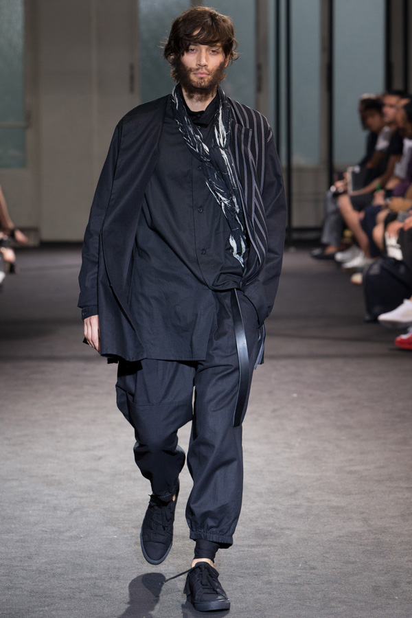 Yohji Yamamoto 2017春夏男装流行发布