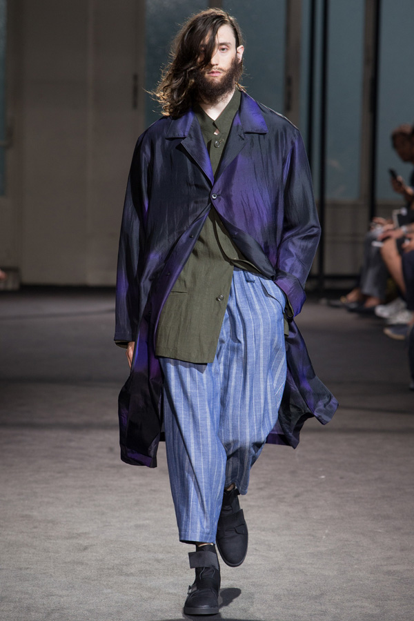 Yohji Yamamoto 2017春夏男装流行发布