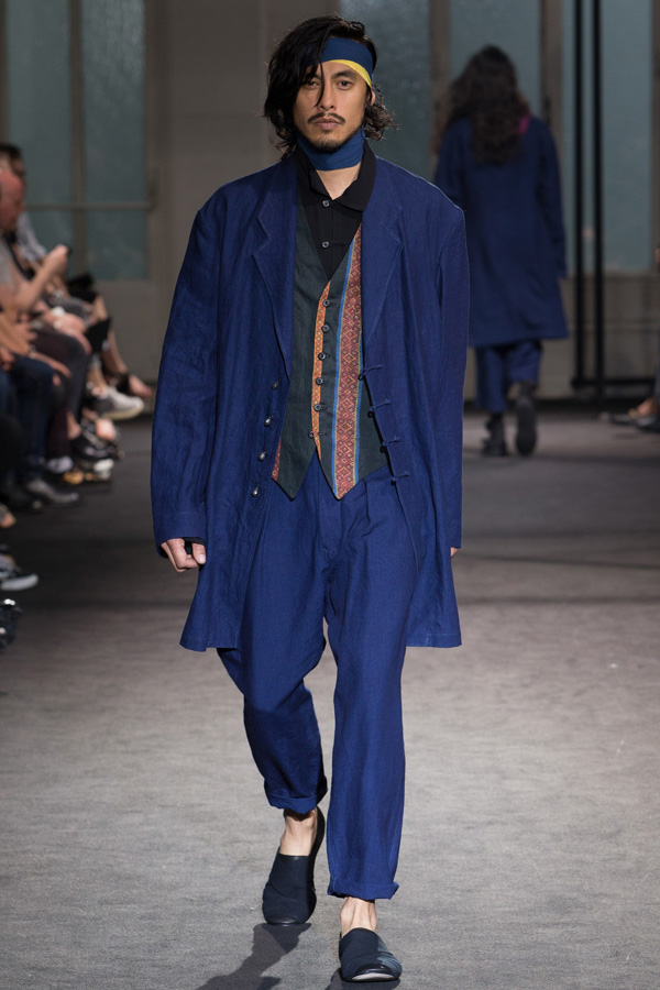 Yohji Yamamoto 2017春夏男装流行发布