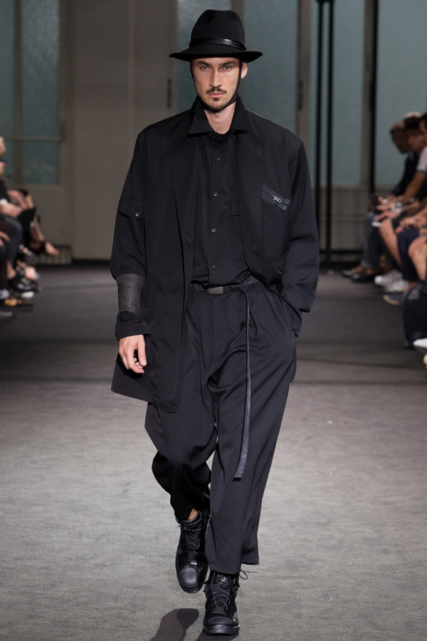 Yohji Yamamoto 2017春夏男装流行发布